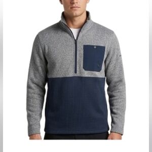 NWT Spyder Quarter Zip Fleece Lined Pullover